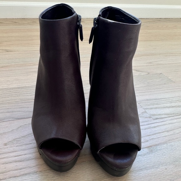 BCBGMAXAZRIA Hasten Peep Toe Booties - Picture 4 of 5